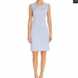T Tahari V-Neck‎ Scuba Dress, cross open back. 14